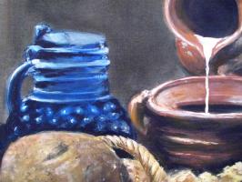 Vermeer - Magd mit Milchkrug  - 2,00 x 3,00 m